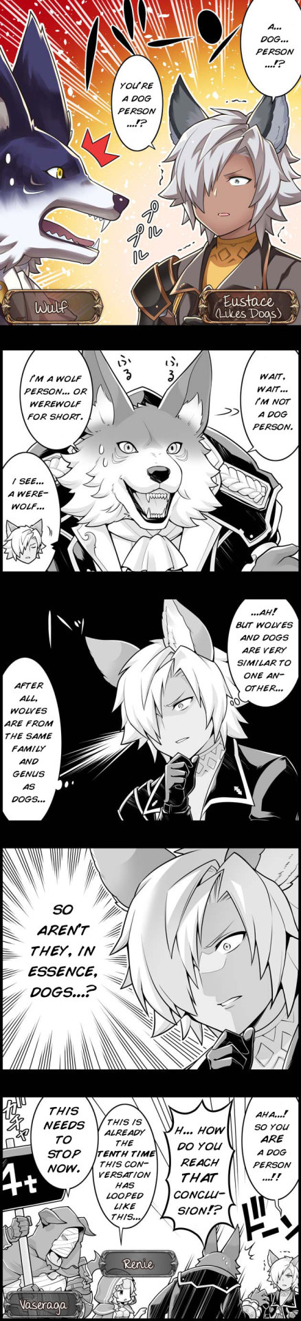 Grand Blues! Ch. 1074 Wulf and Eustace