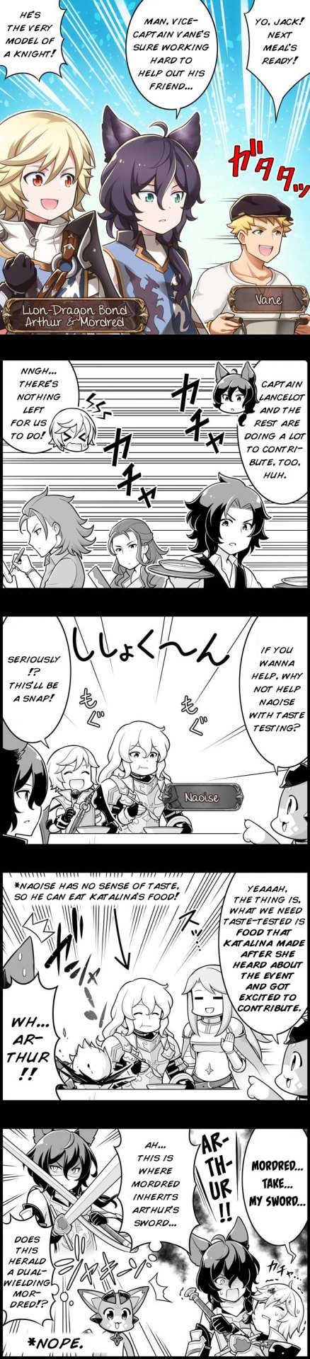 Grand Blues! Ch. 1170 Knights and Cuisine