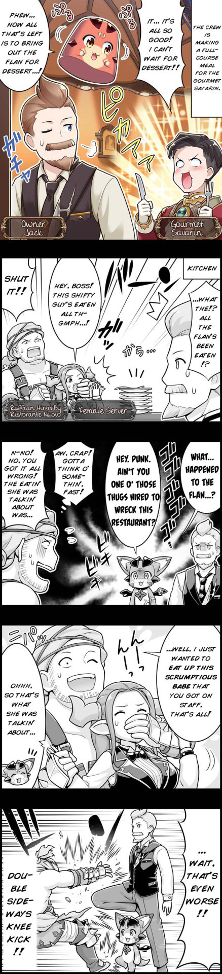 Grand Blues! Ch. 1175 Protect the Flan!