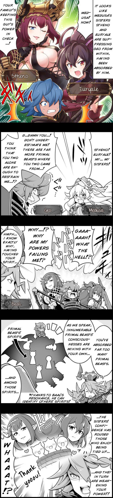 Grand Blues! Ch. 1297 The Gorgon Sisters