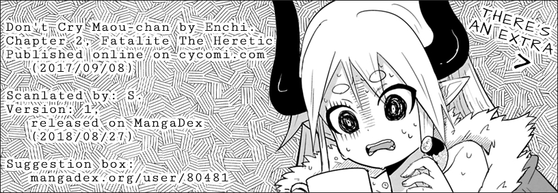 Don't Cry Maou chan Vol. 1 Ch. 2 Fatalite The Heretic