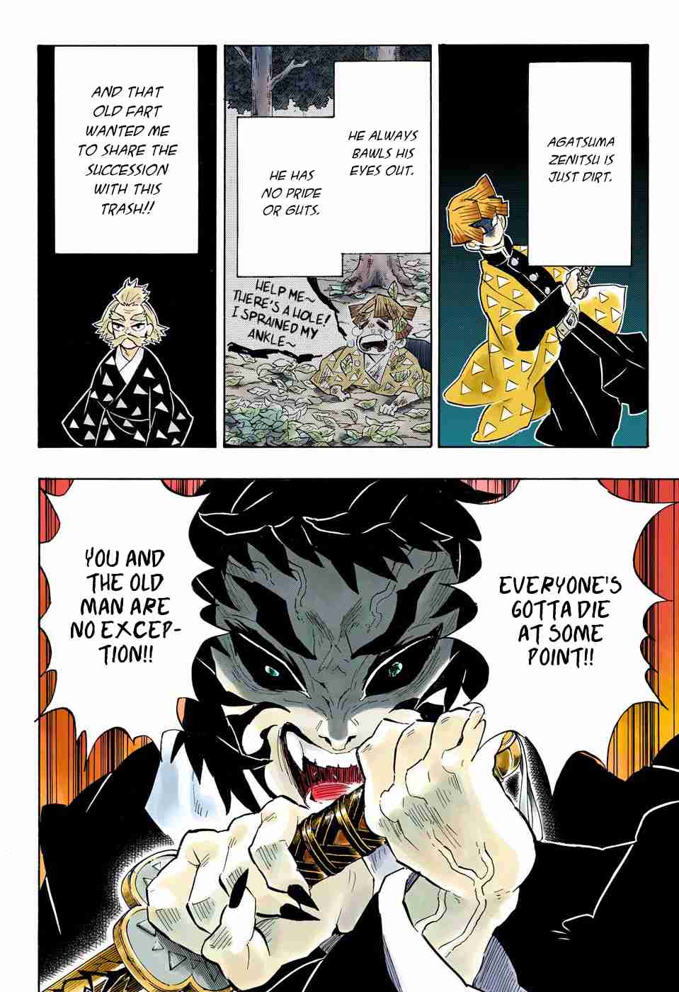 Kimetsu no Yaiba Digital Colored Comics Ch. 145 Box of Happiness