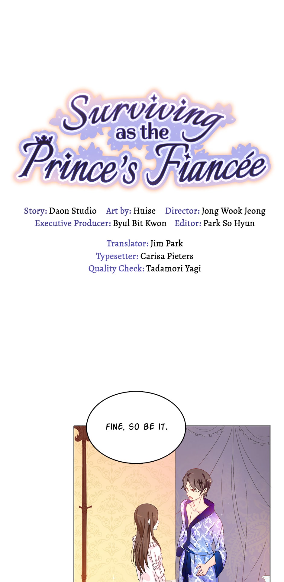 Surviving as the Prince's Fiancée Ch.9