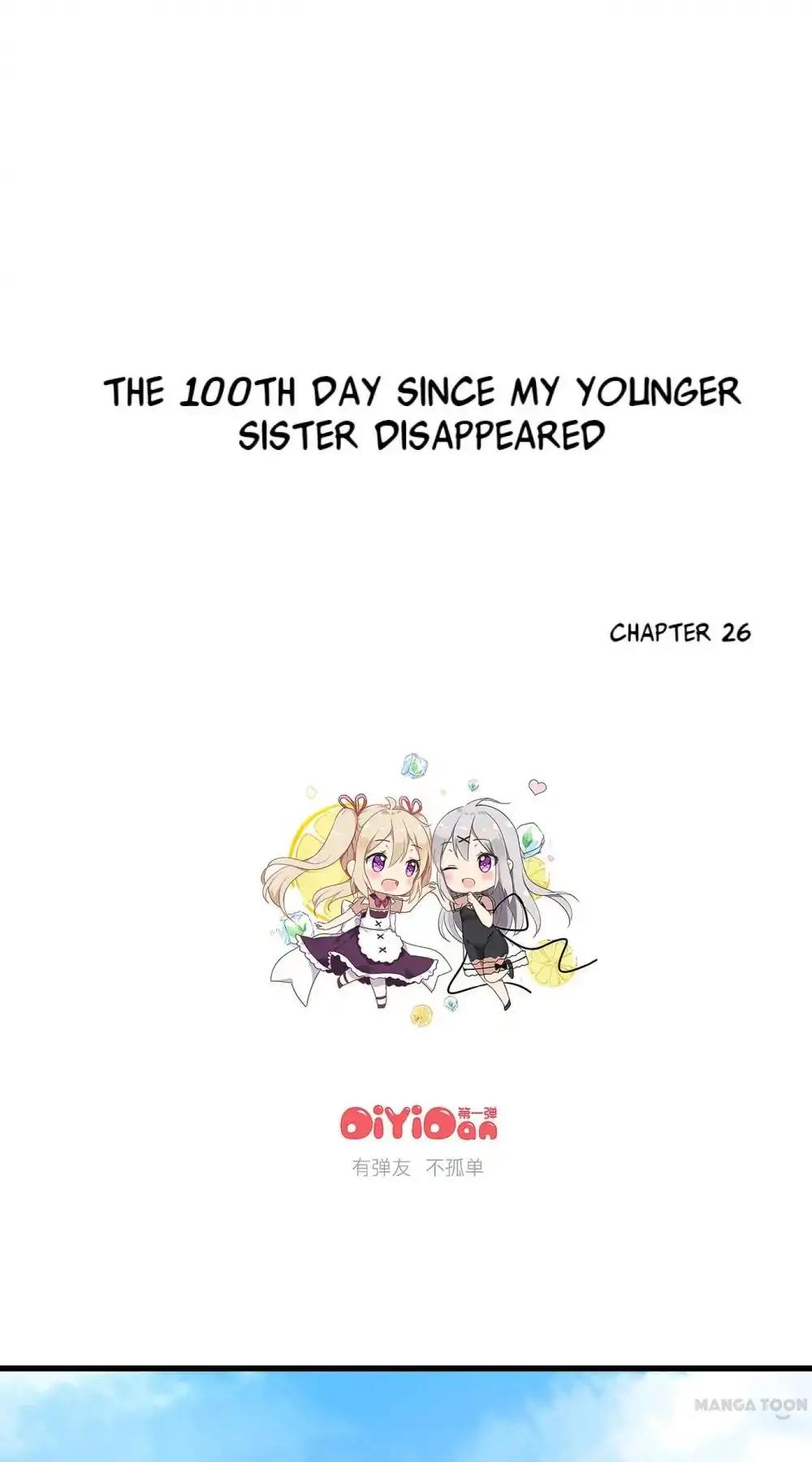 Day 100 of My Sister’s Disappearance Chapter 26