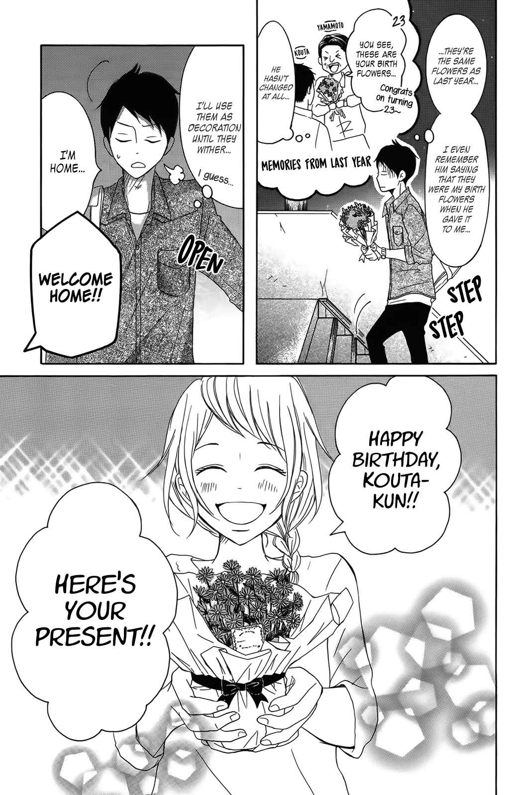 P to JK Vol. 8 Ch. 30 Aster's Language of Flowers