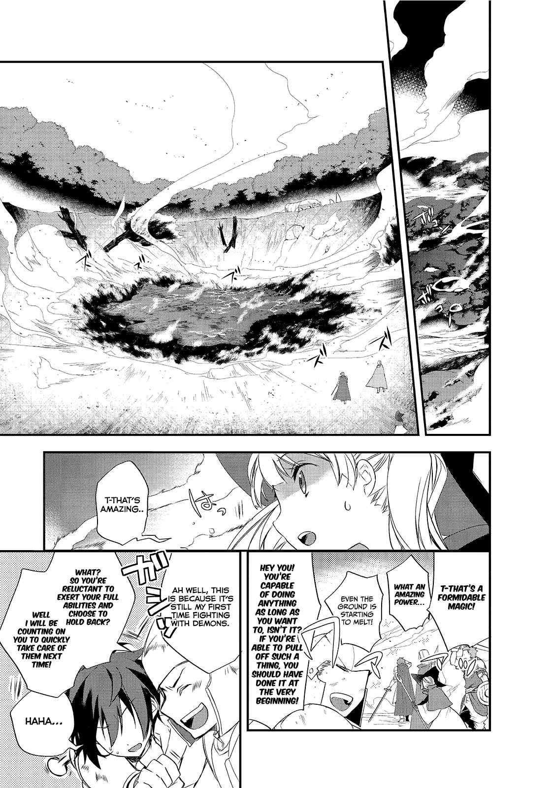 Isekai Mahou wa Okureteru! Vol. 3 Ch. 12.5 Onwards to a Bumpy Journey (Second Half)