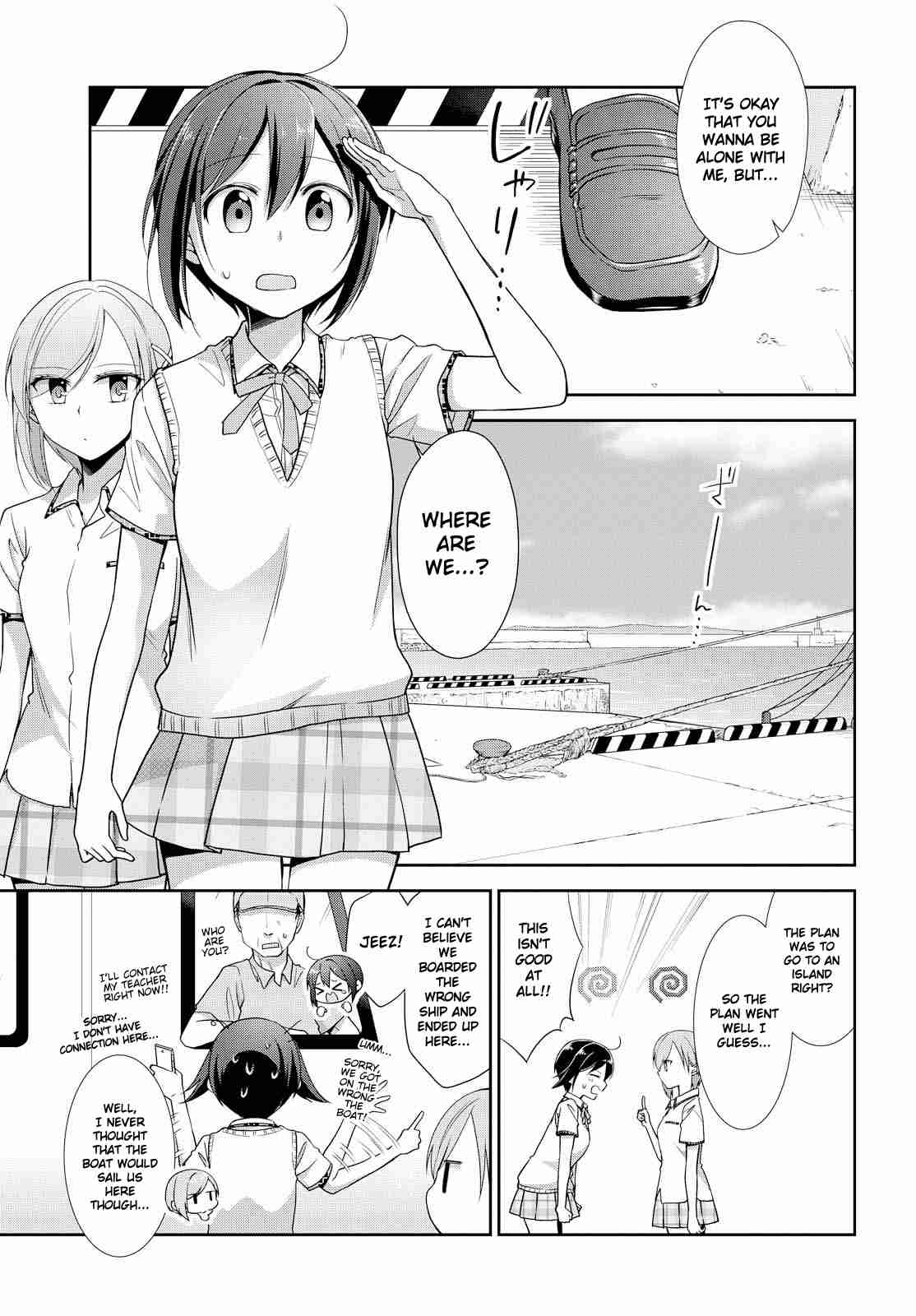 Tachibanakan Triangle Ch. 31 The Heat of This Trip Spells a Special Feeling (Part Two)