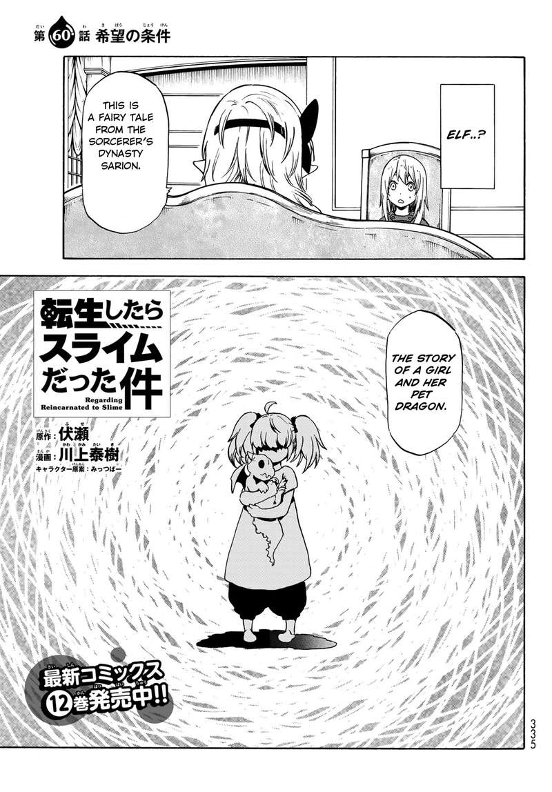 Tensei Shitara Slime Datta Ken Vol. 12 Ch. 60 Price's hope
