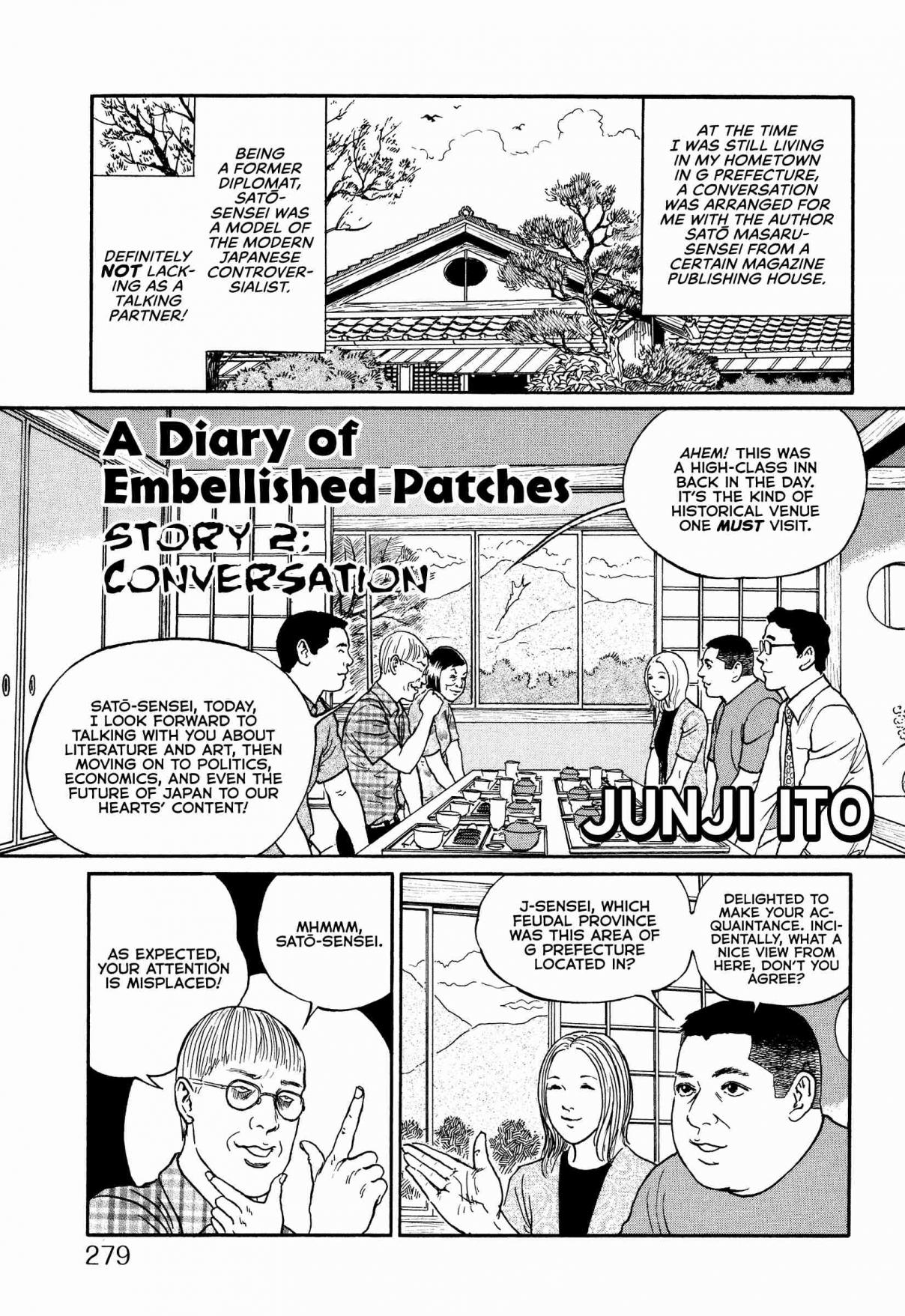 A Diary of Embellished Patches Ch. 2 Conversation