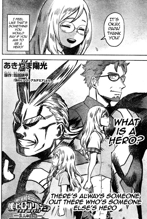 Boku no Hero Academia Ch. 192.1 Everyone is Surely Someone’s Hero