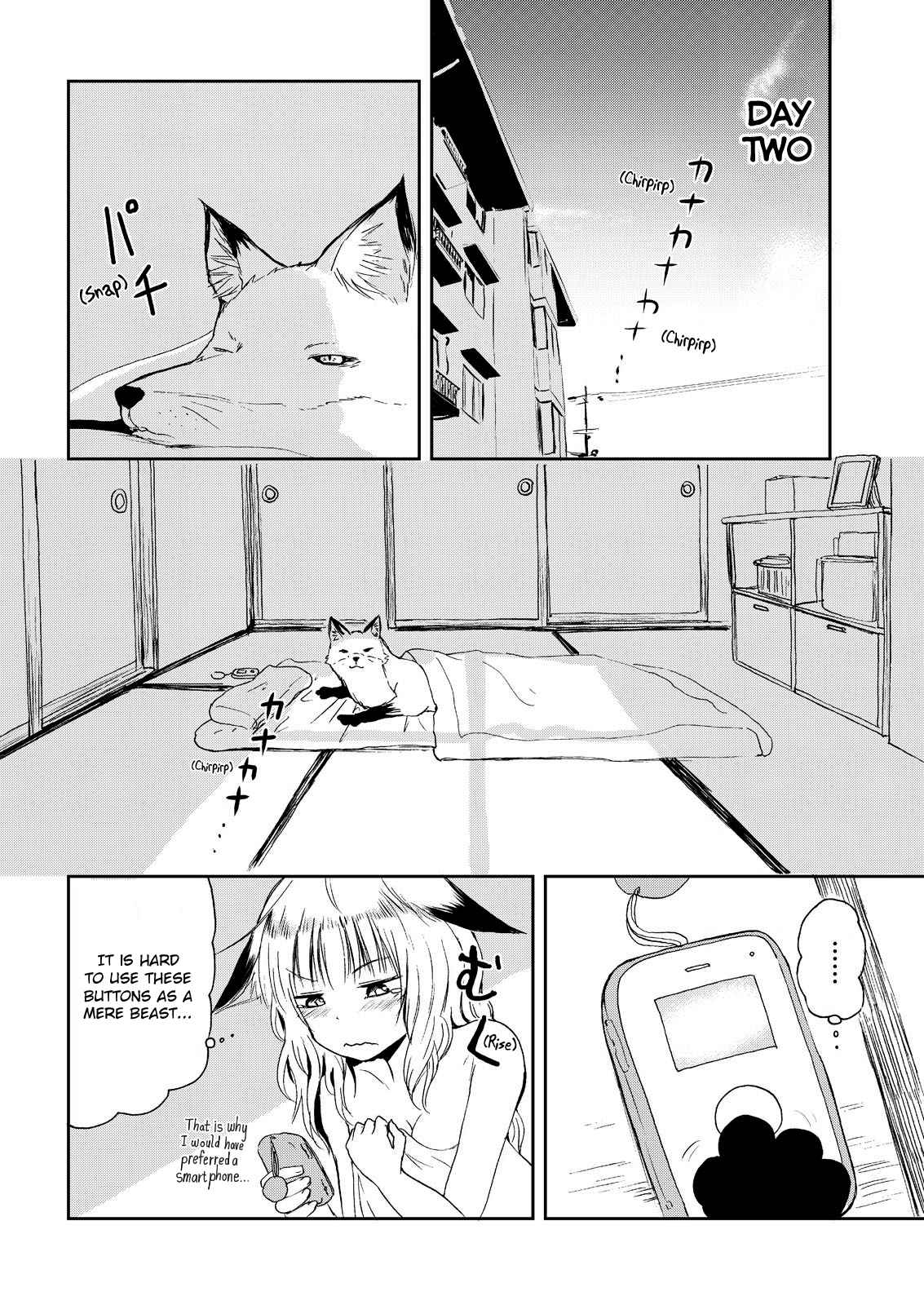 Kitsune no Oyome chan Vol. 1 Ch. 5 When I Left the House in my Kitsune Wife's Care