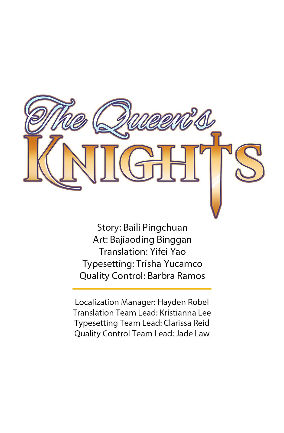 The Queen's Knights Ch.1
