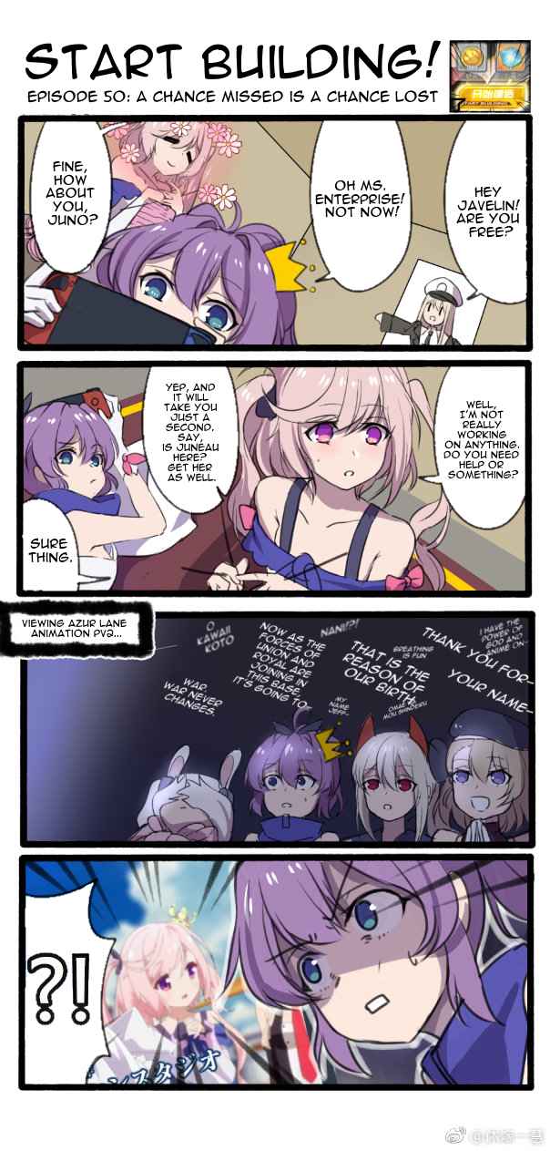 Azur Lane: Start Building! Ch. 50 A chance missed is a chance lost