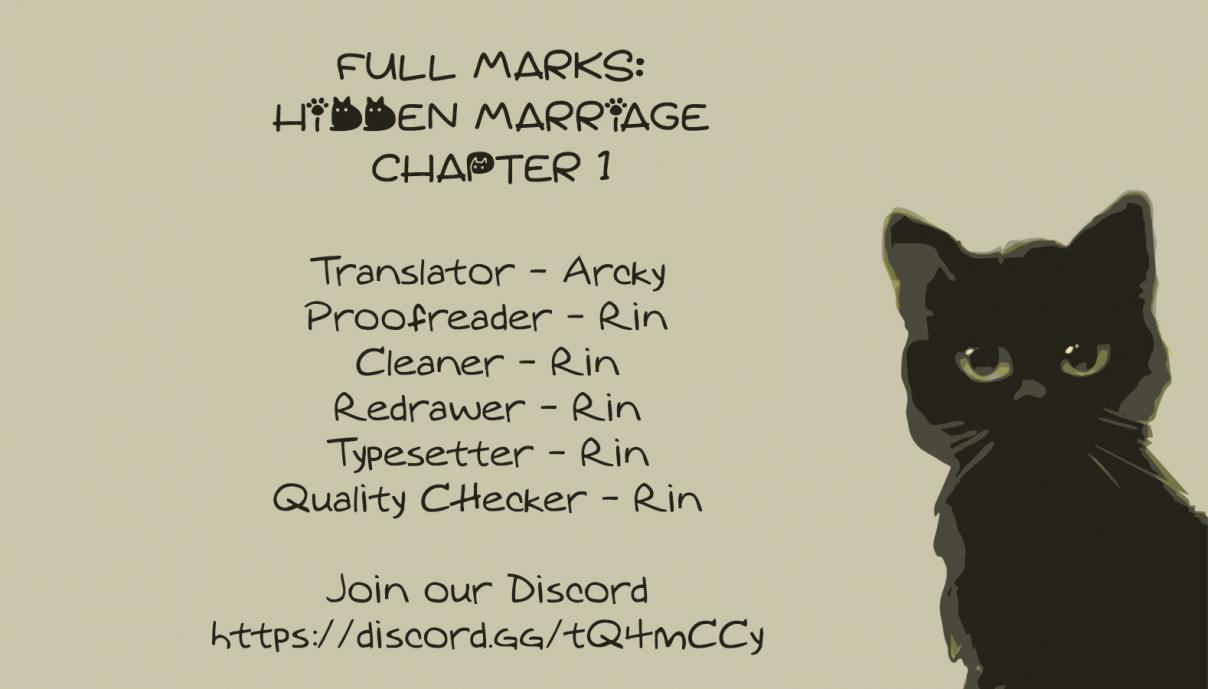 Full Marks: Hidden Marriage Ch. 1