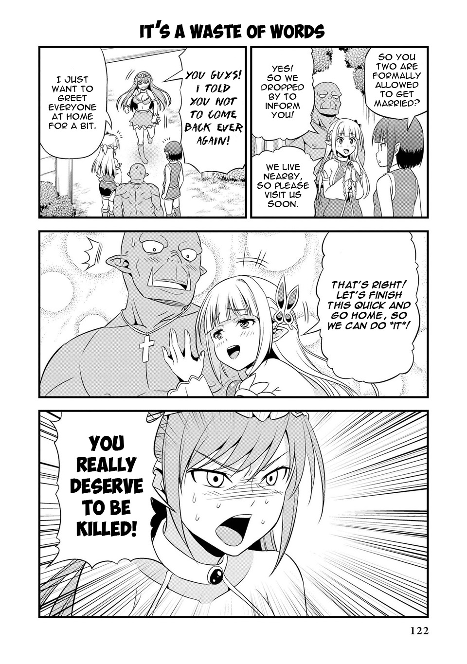 Hentai Elf to Majime Orc Vol. 4 Ch. 8.5 The Orc comes to the Village again