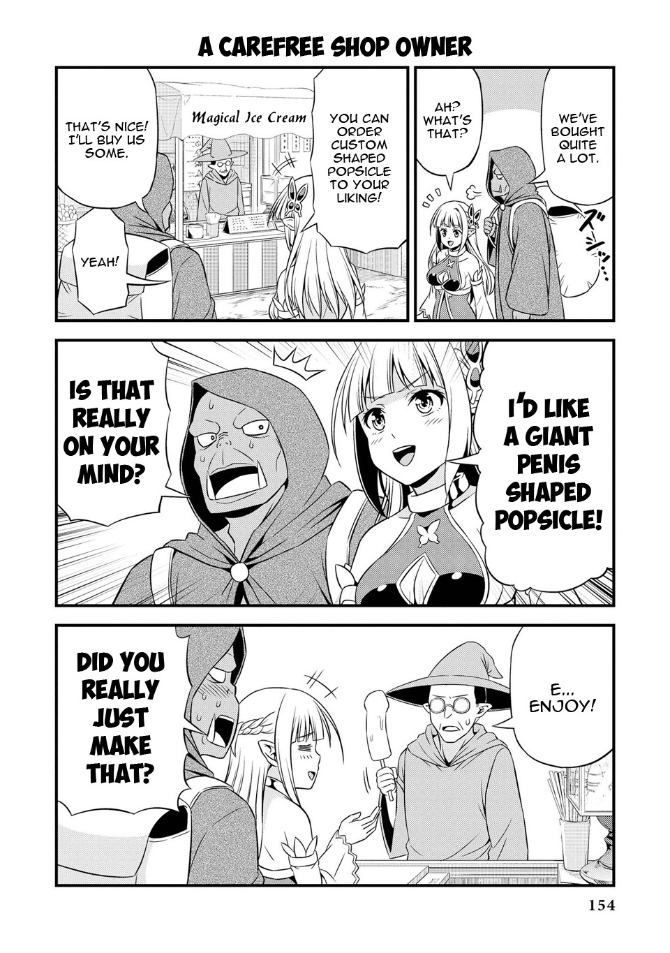 Hentai Elf to Majime Orc Vol. 5 Ch. 11 The first Invitation [End]