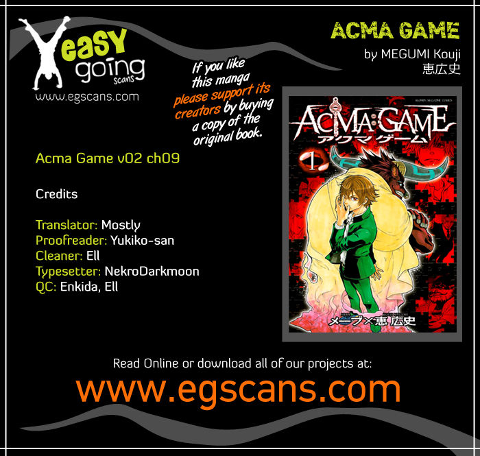 Acma:Game 9