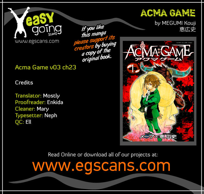 Acma:Game 23