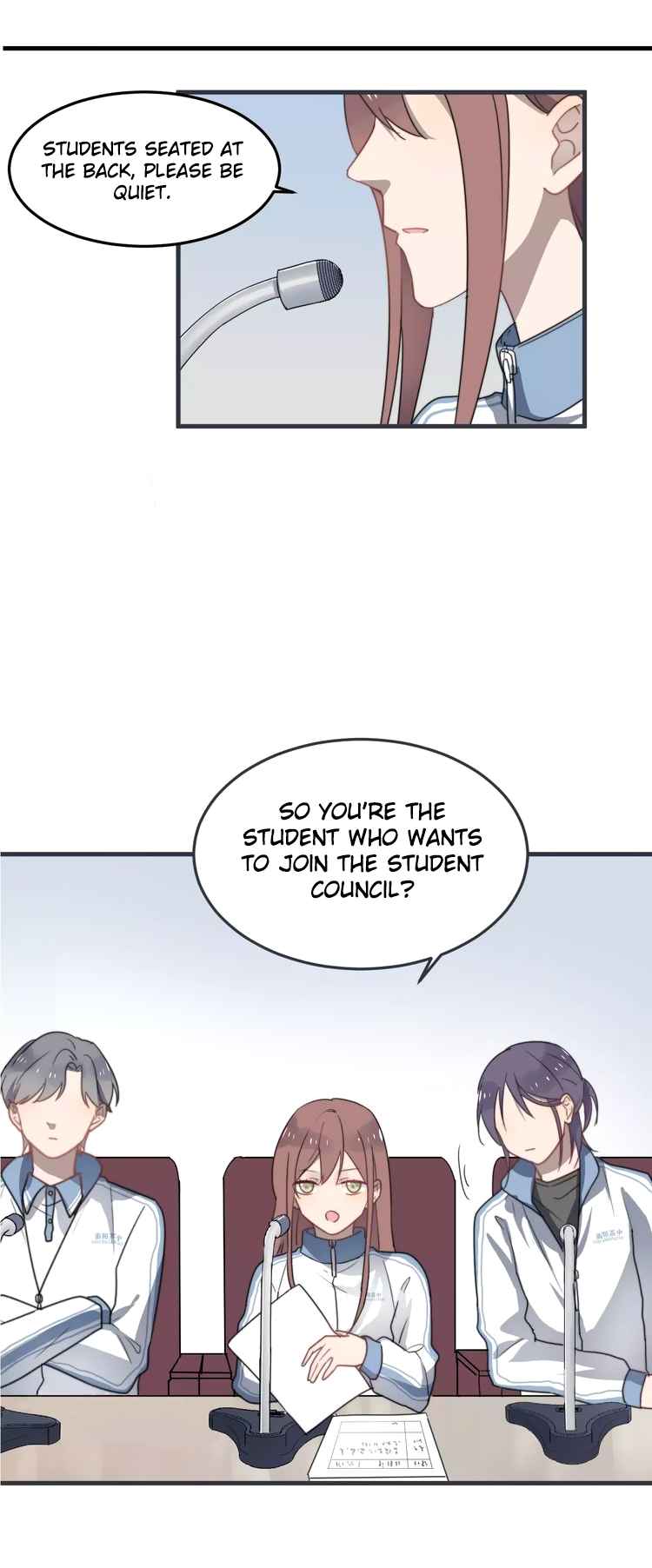 Too Close Ch. 5 I Want to Be the Student Council President