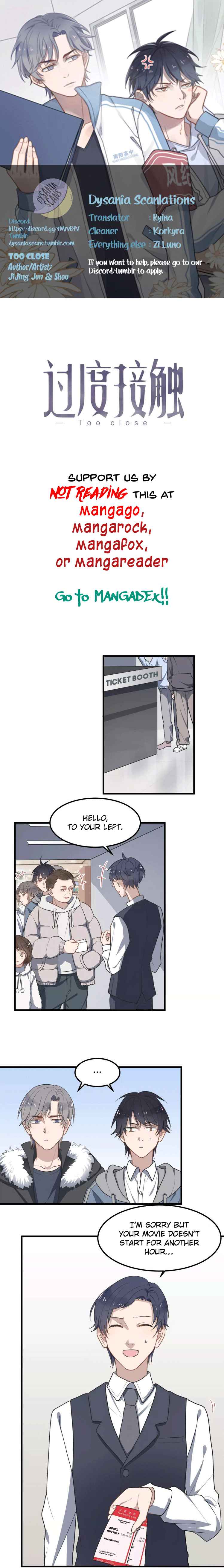 Too Close Ch. 21 A Girl Wants Senior’s Wechat!