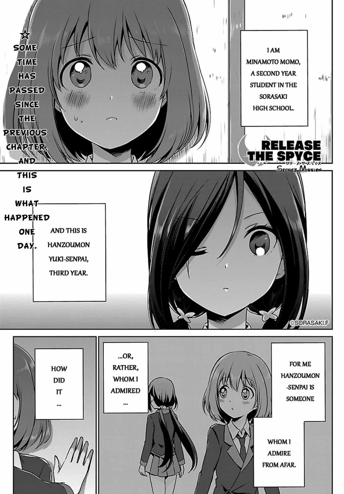 Release the Spyce Secret Mission Ch. 1