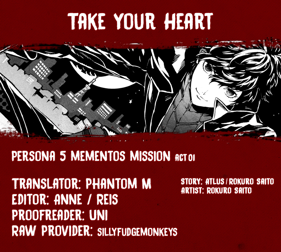 Persona 5 Mementos Mission Vol. 1 Ch. 1 The First Groundswell