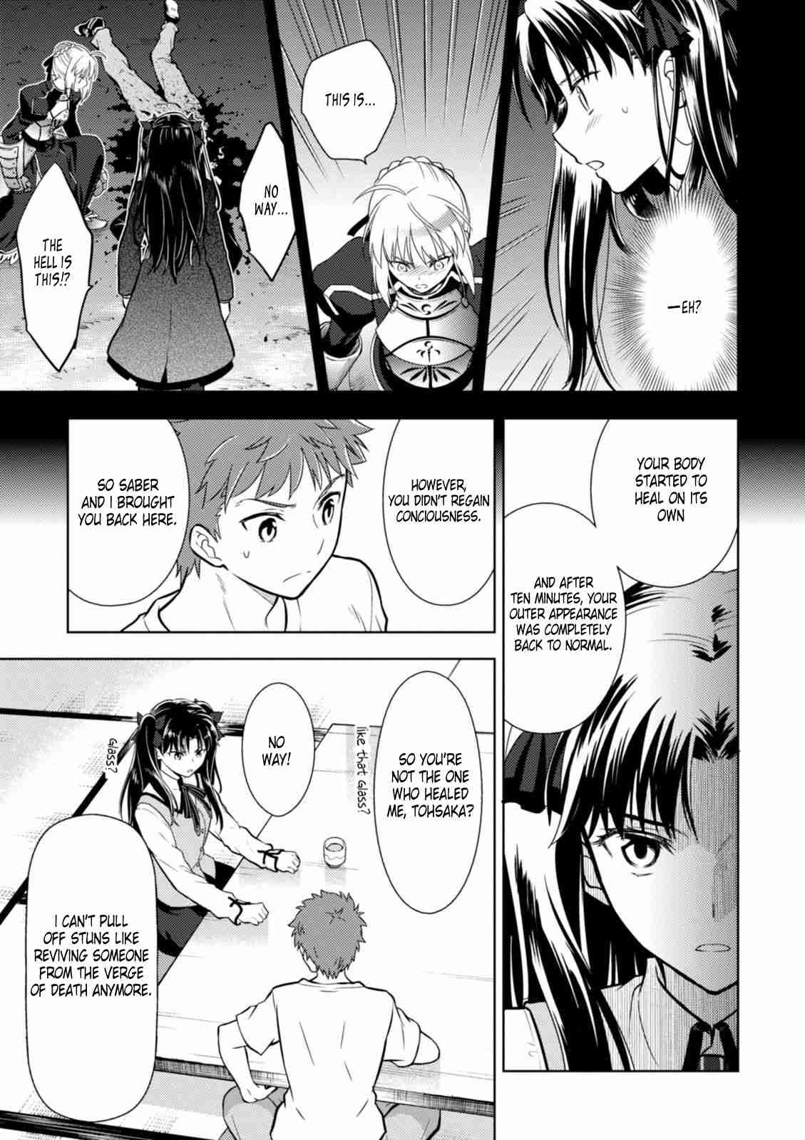Fate/stay night: Heaven's Feel Ch. 12 Day 4 / The Holy Grail War and Its Origins (1)
