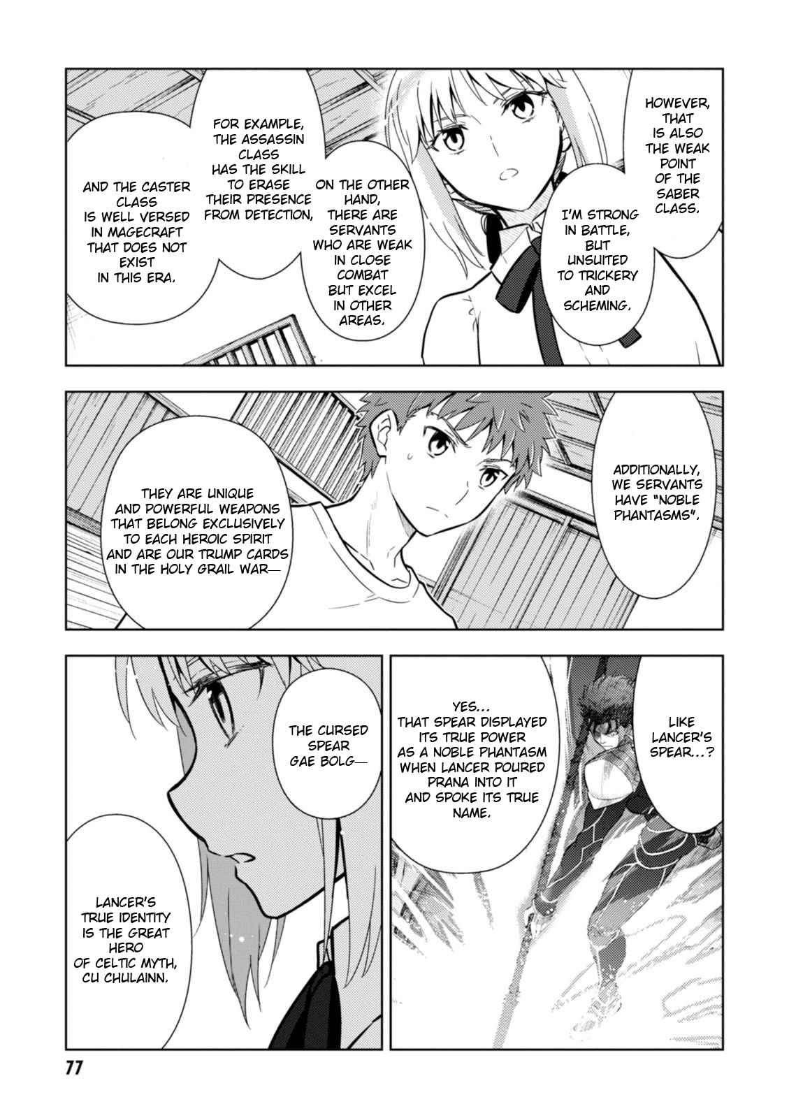 Fate/stay night: Heaven's Feel Ch. 13 Day 4 / The Holy Grail War and Its Origins (2)