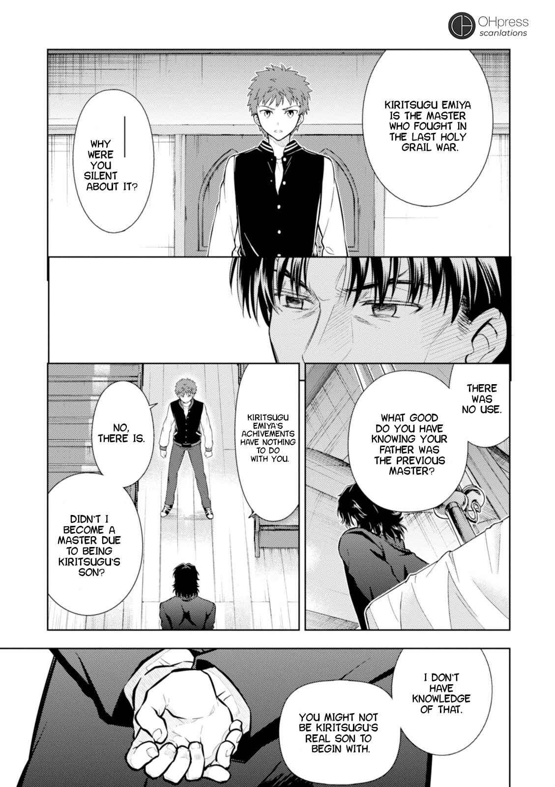 Fate/stay night: Heaven's Feel Vol. 3 Ch. 14 Day 4 / The Holy Grail War, And It's Beginning (3)