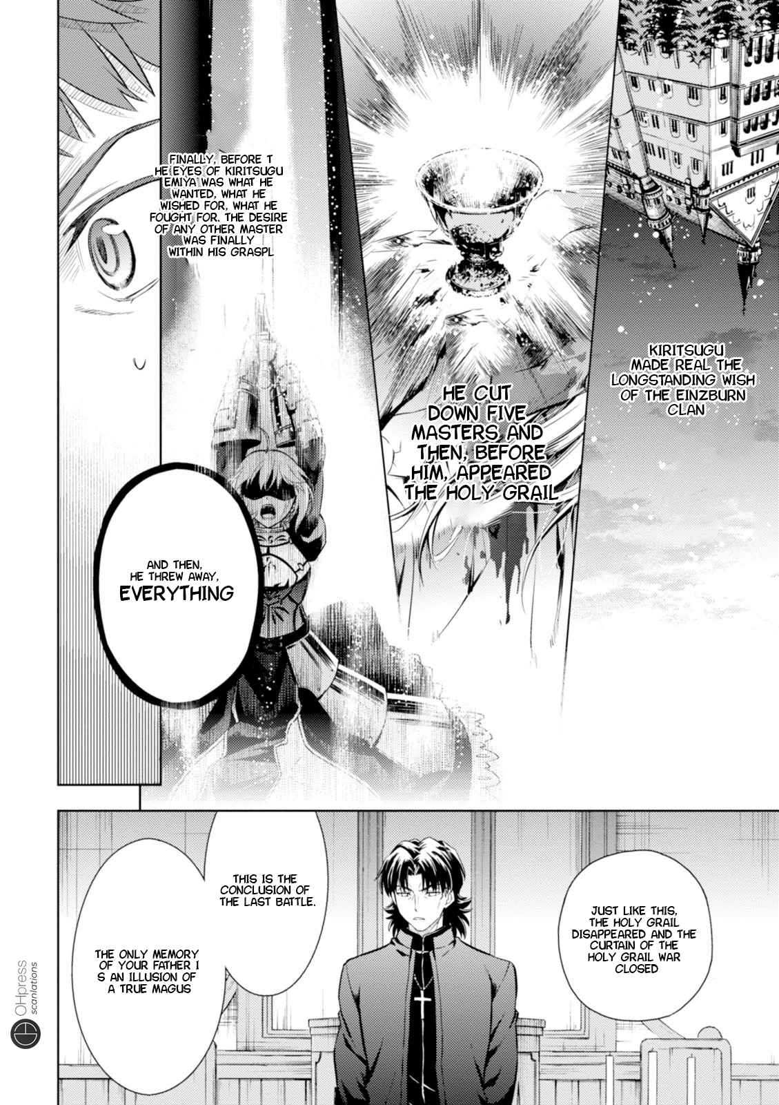 Fate/stay night: Heaven's Feel Vol. 3 Ch. 14 Day 4 / The Holy Grail War, And It's Beginning (3)