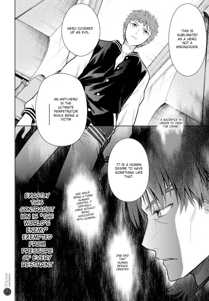 Fate/stay night: Heaven's Feel Vol. 3 Ch. 15 Day 4 / The Holy Grail War, And It's Beginning (4)