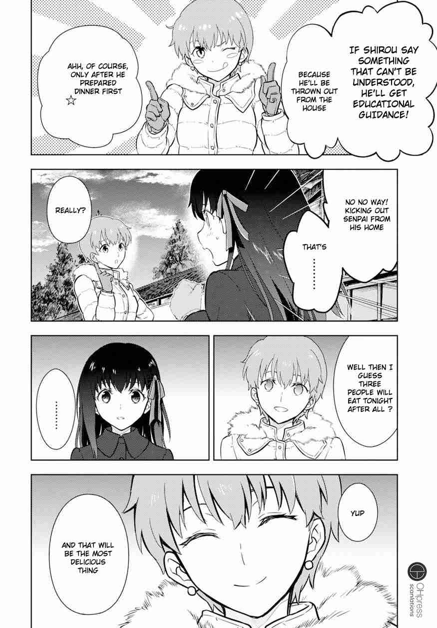 Fate/stay night: Heaven's Feel Vol. 3 Ch. 16 Day 4 / The Holy Grail War, And It's Beginning (5)