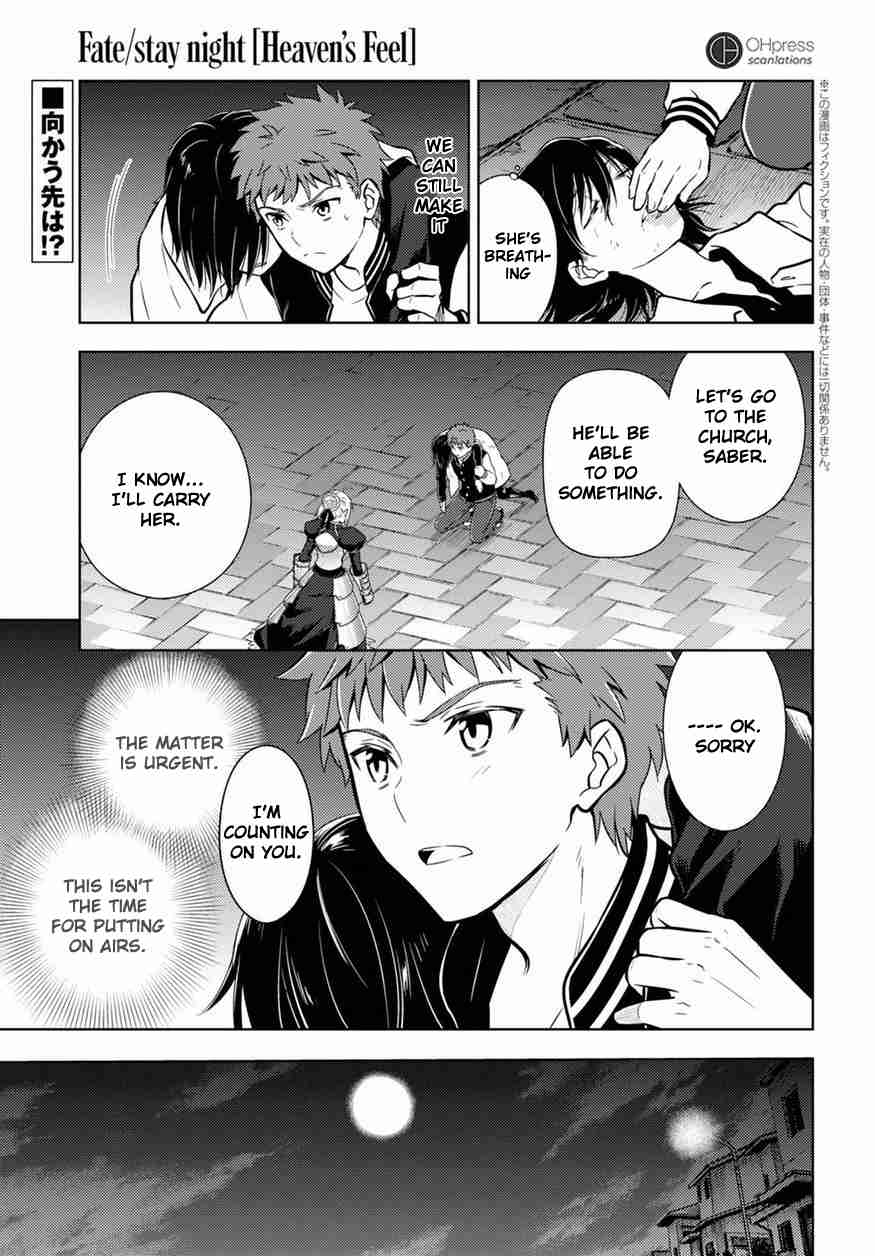 Fate/stay night: Heaven's Feel Vol. 4 Ch. 19 Day 4 / The Answer Is Only In The Ending