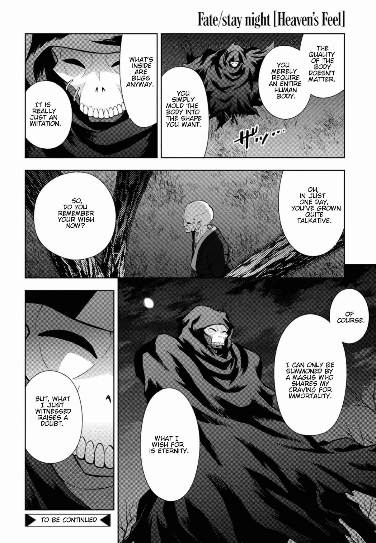 Fate/stay night: Heaven's Feel Vol. 8 Ch. 46 Day 7 / Madness (1)