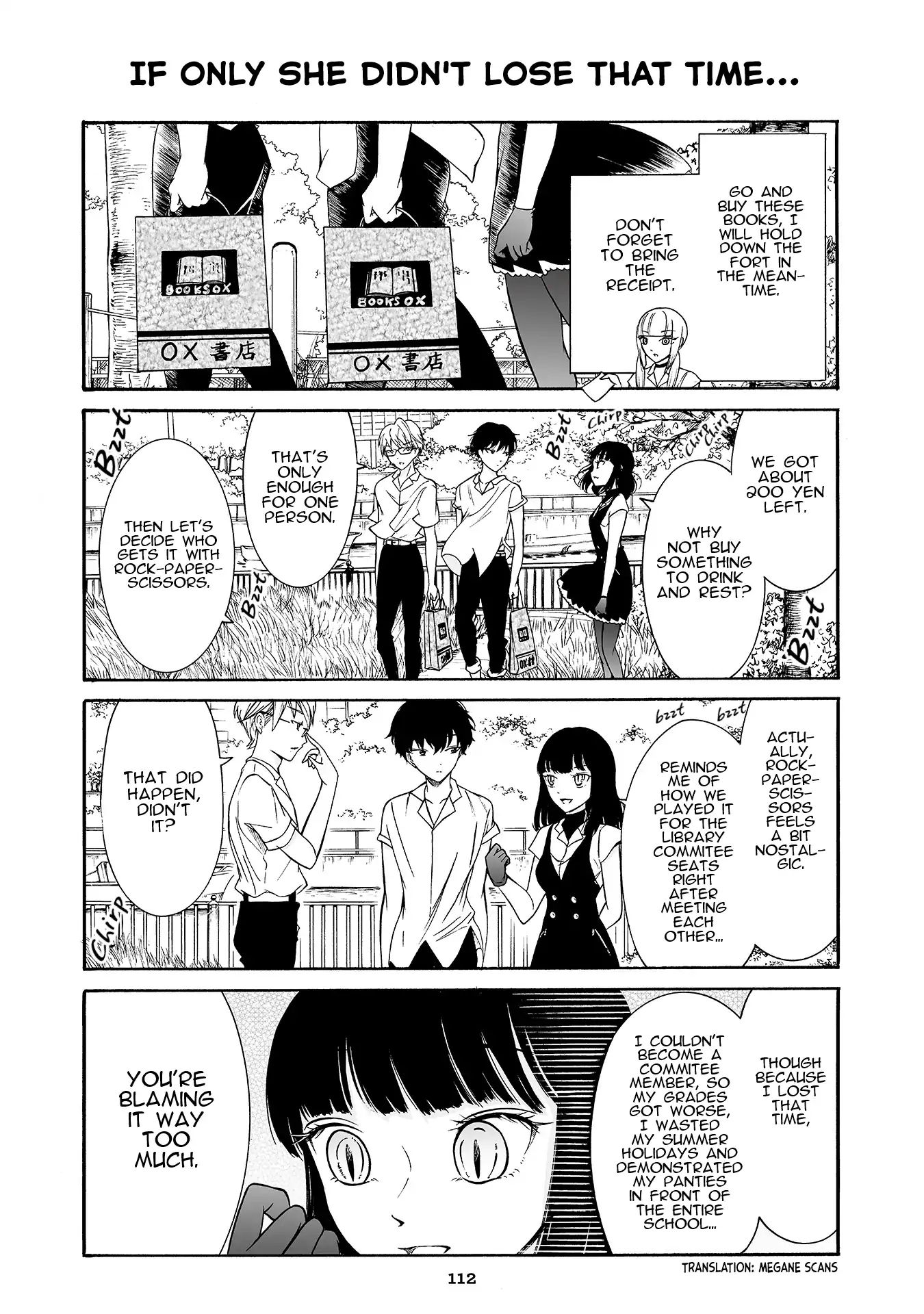 Kuzu to Megane to Bungakushojo (Nise) Vol.2 Chapter 191: If only she didn't lose that time...
