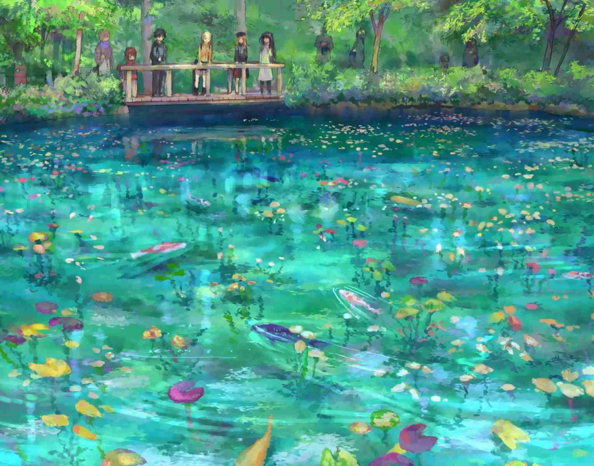 Saguri chan Tankentai Vol. 3 Ch. 19 Gifu Prefecture, Nameless Pond