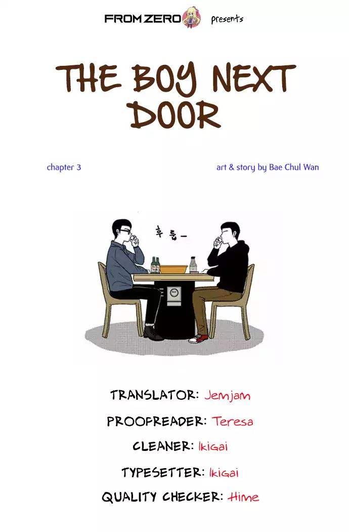 The Boy Next Door (Bae Cheol Wan) Chapter 3