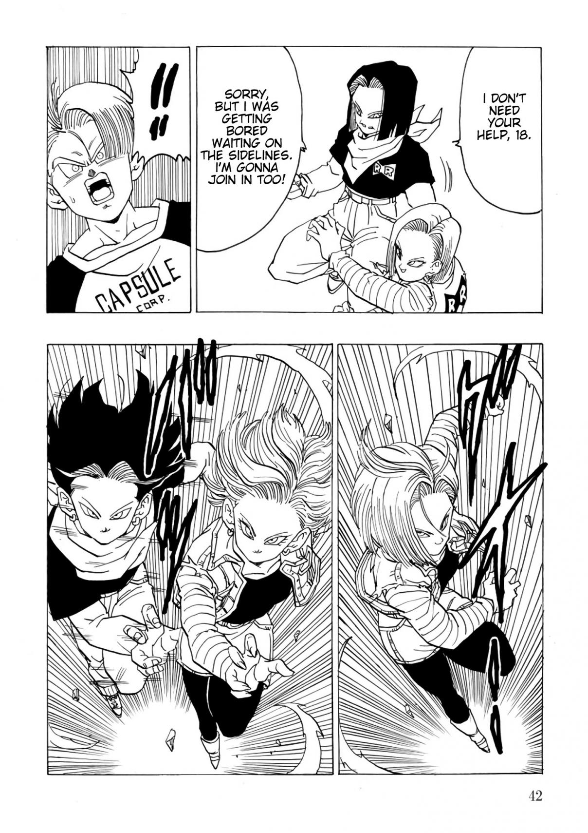 Dragon Ball Gohan x Trunks After (Doujinshi) Ch. 1 Defiance in the face of despair. Evolution of the strongest warriors GOHAN & TRUNKS
