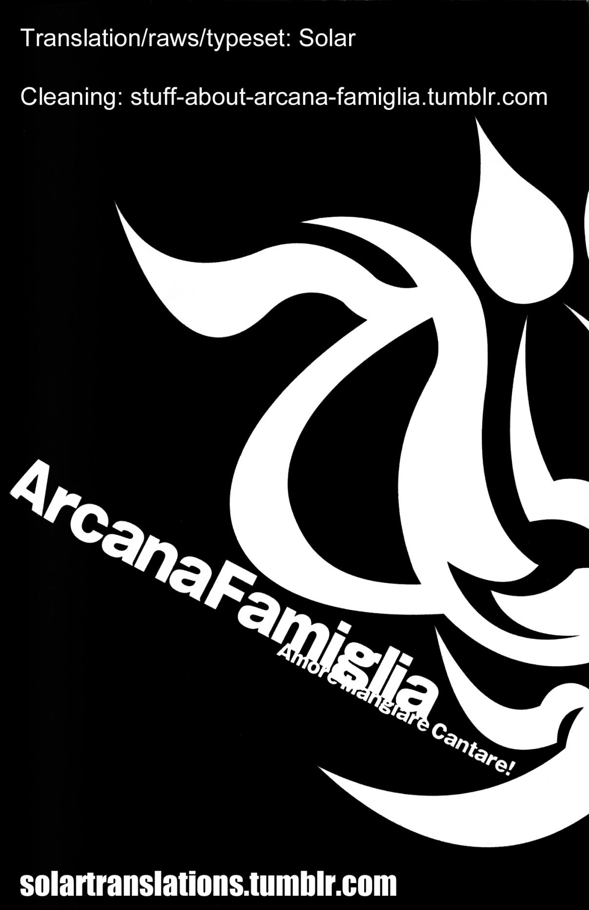 Arcana Famiglia Amore Mangiare Cantare! Vol. 3 Ch. 19.5 Voyage