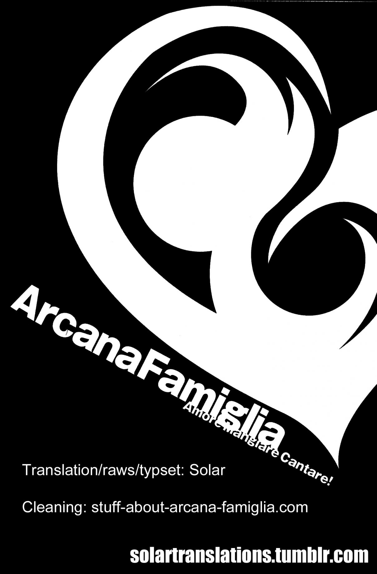 Arcana Famiglia Amore Mangiare Cantare! Vol. 4 Ch. 26 Epilogue