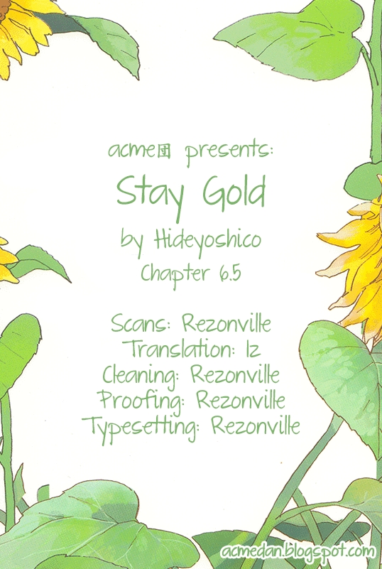 Stay Gold Vol. 2 Ch. 7.5