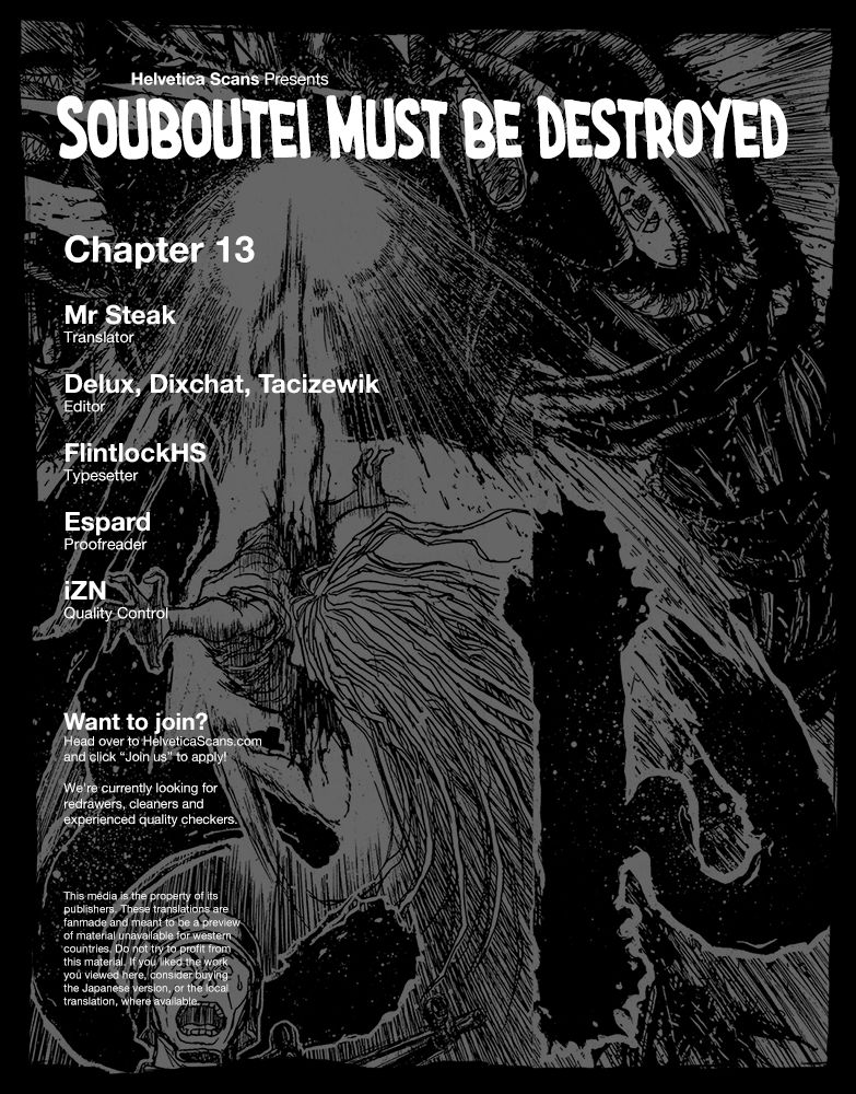 Souboutei Must Be Destroyed 13