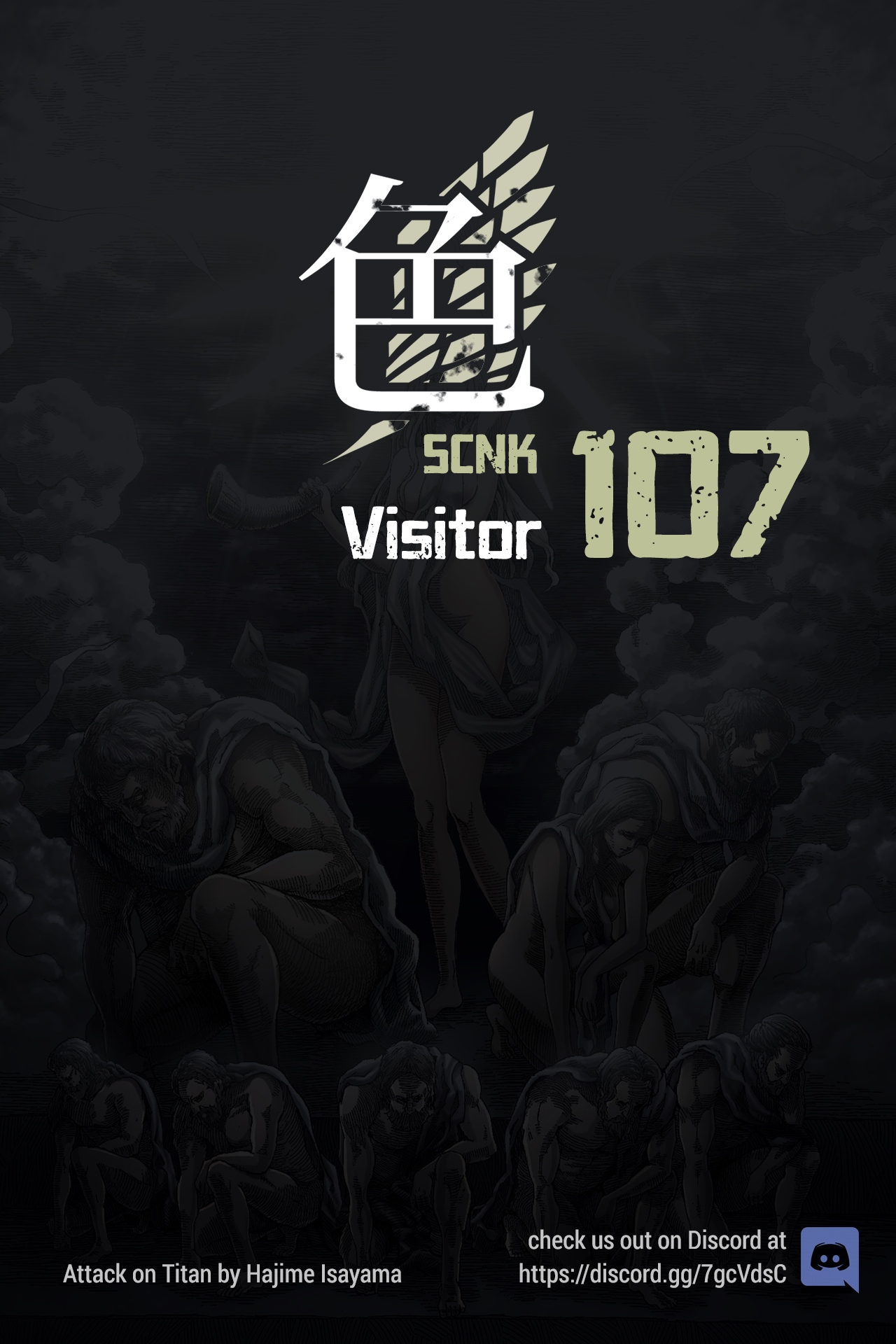 Shingeki no Kyojin (fan colored) Ch. 107 Visitor
