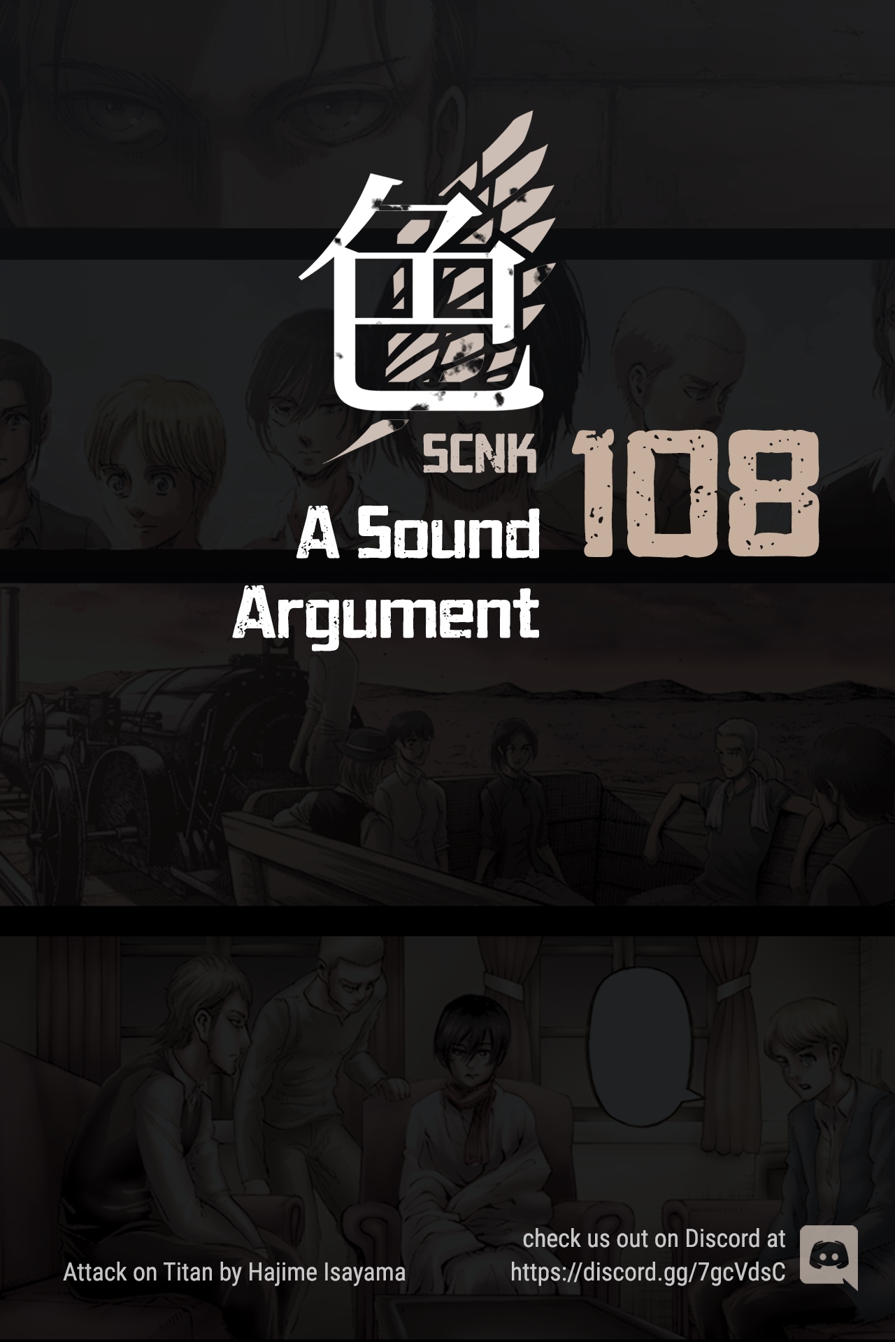 Shingeki no Kyojin (fan colored) Ch. 108 A Sound Argument