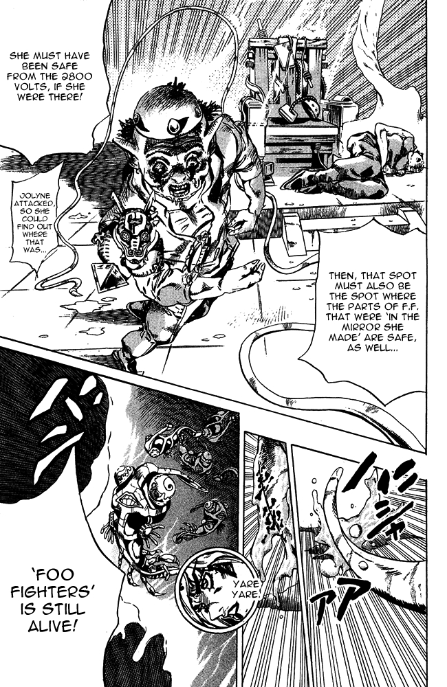 JoJo's Bizarre Adventure Part 6 Stone Ocean Vol. 9 Ch. 73 Burn, Dragon's Dream! Part 6