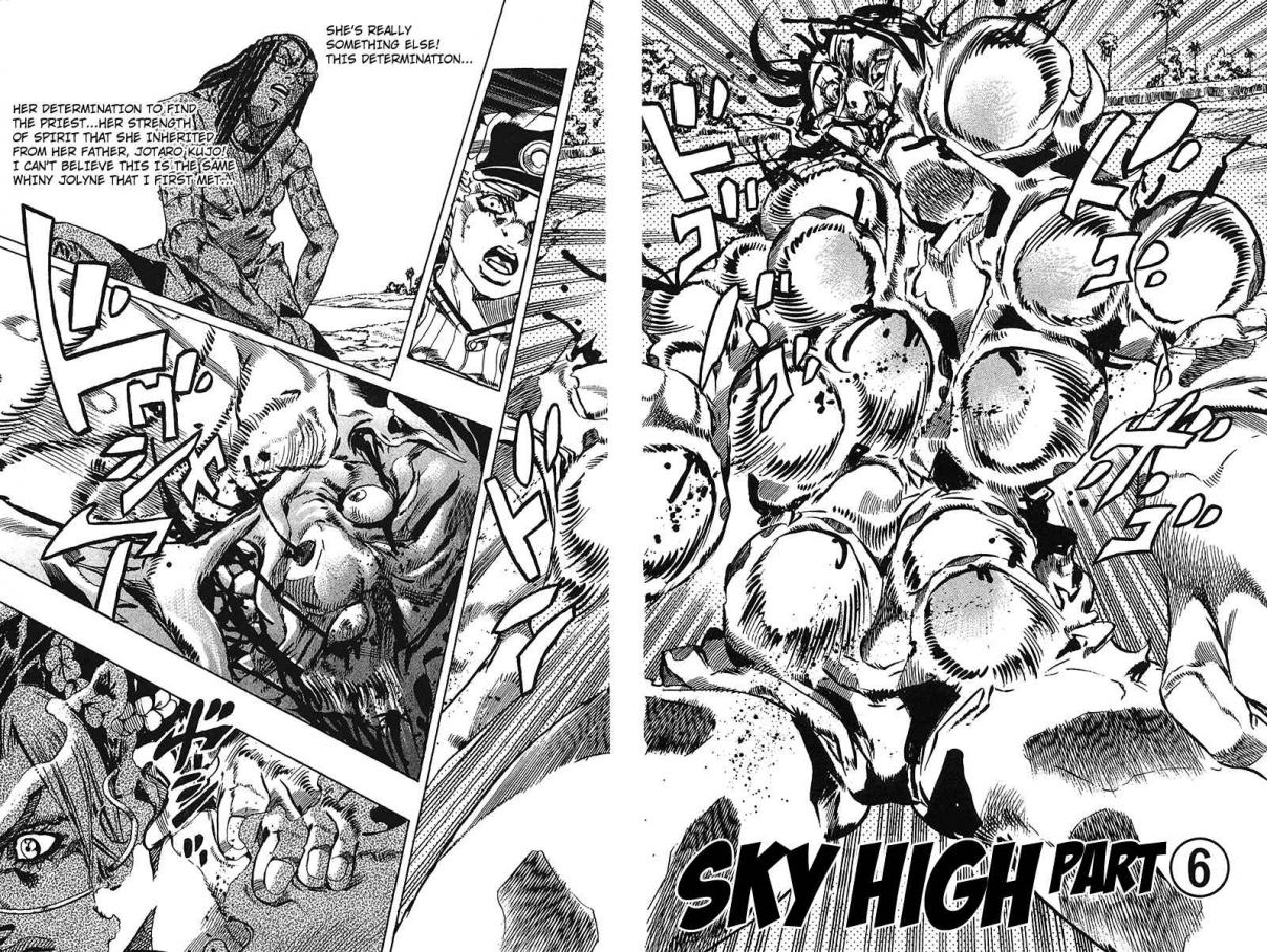 JoJo's Bizarre Adventure Part 6 Stone Ocean Vol. 13 Ch. 117 Sky High Part 6