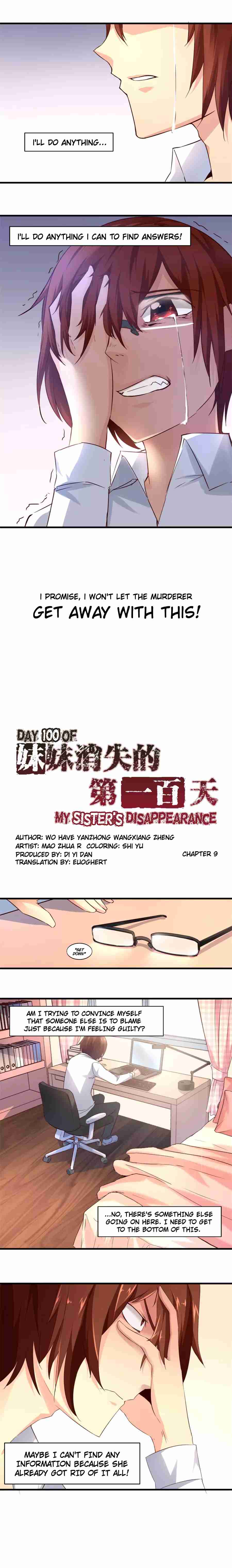 Day 100 of My Sister's Disappearance Ch. 9 The Truth (Part 2)