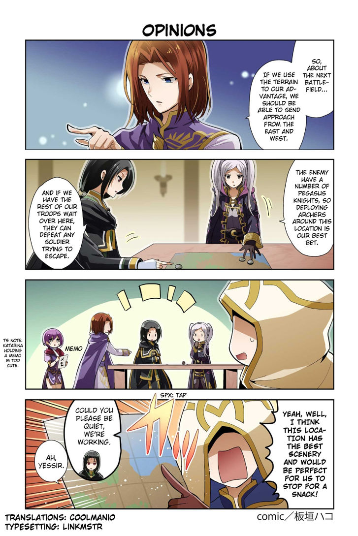 Fire Emblem Heroes Daily Lives of the Heroes 41