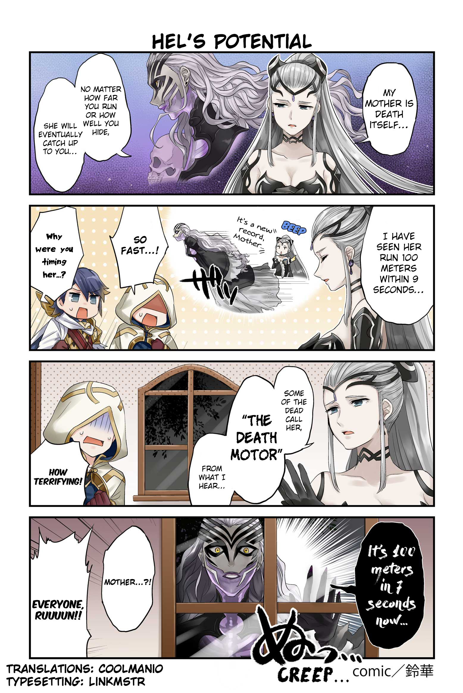 Fire Emblem Heroes Daily Lives of the Heroes Chapter 72: Hel's Potential