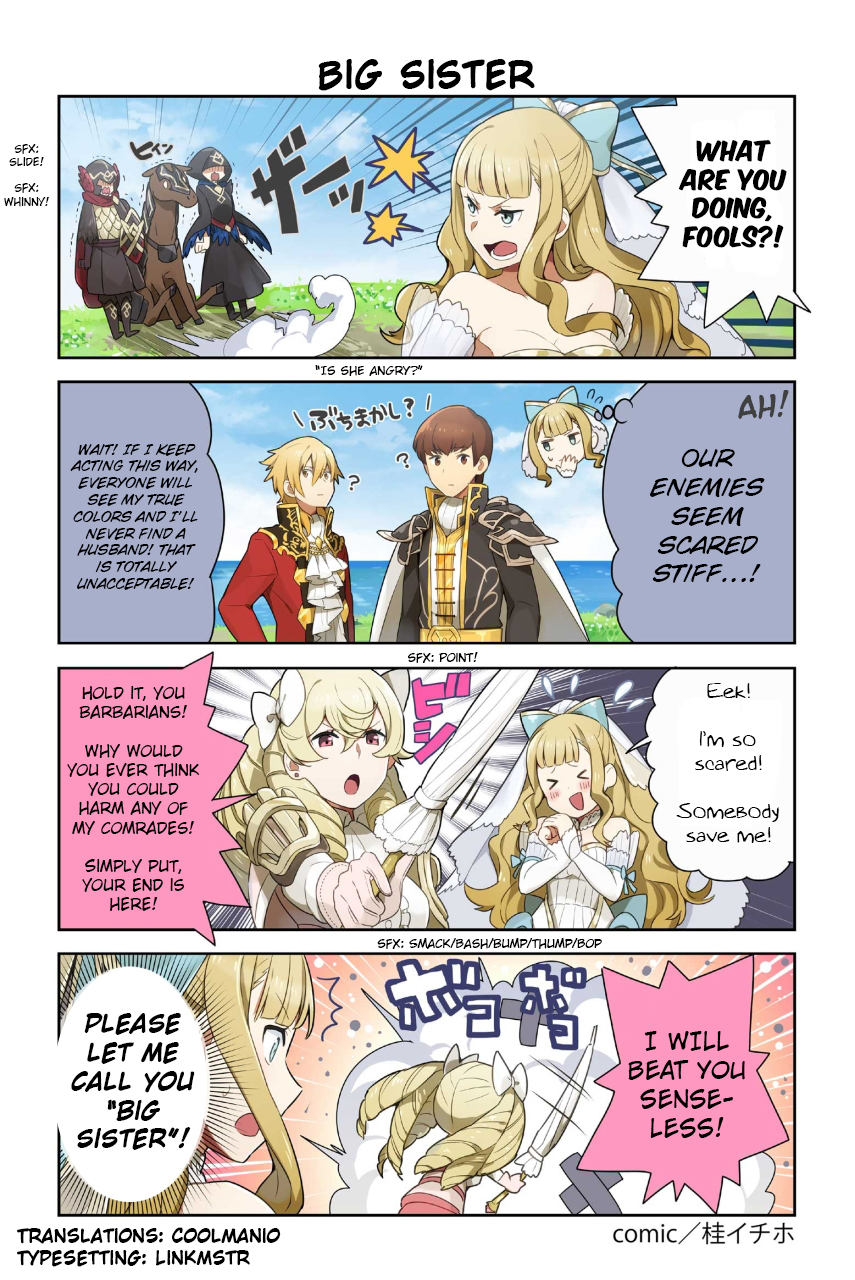 Fire Emblem Heroes Daily Lives of the Heroes Chapter 75: Big Sister